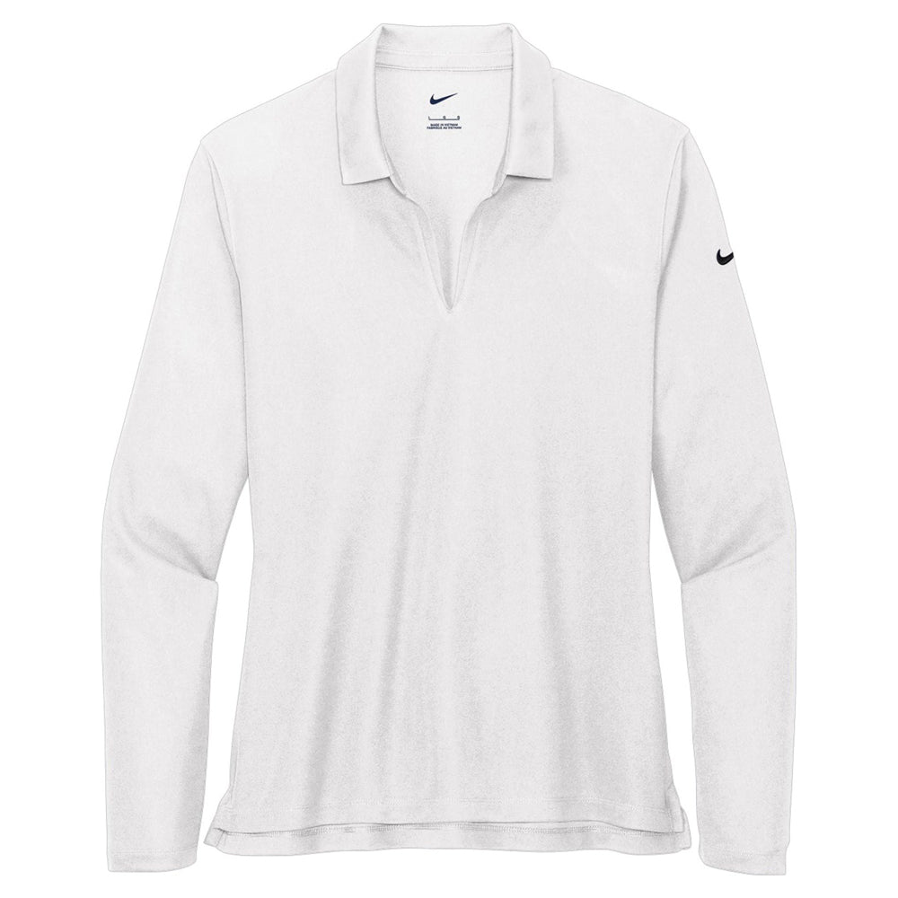 Nike Ladies Dri-FIT Micro Pique 2.0 Long Sleeve Polo