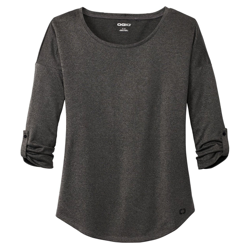 OGIO® Ladies Gravitate Scoop 3/4-Sleeve