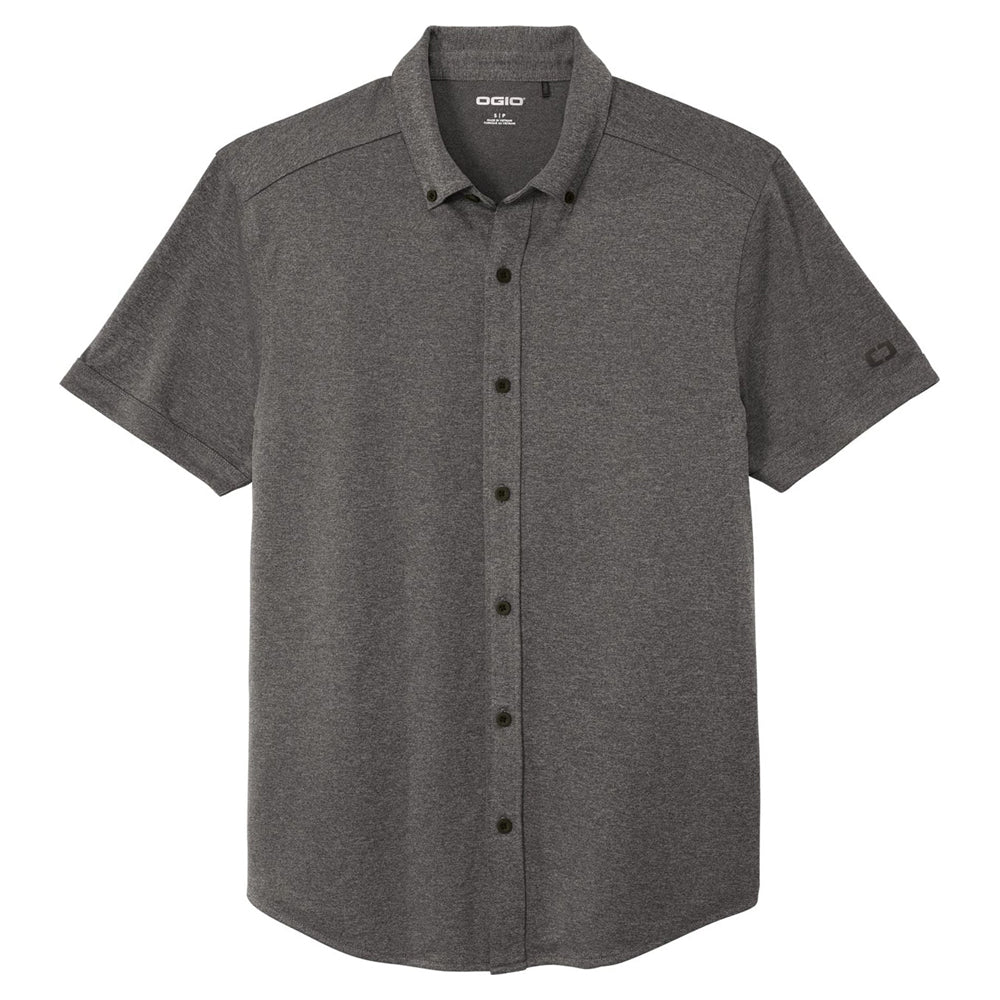 OGIO® Gravitate Full-Button Polo