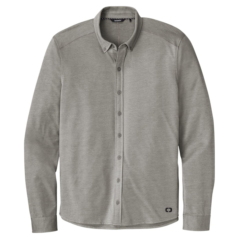 OGIO® Code Stretch Long Sleeve Button-Up