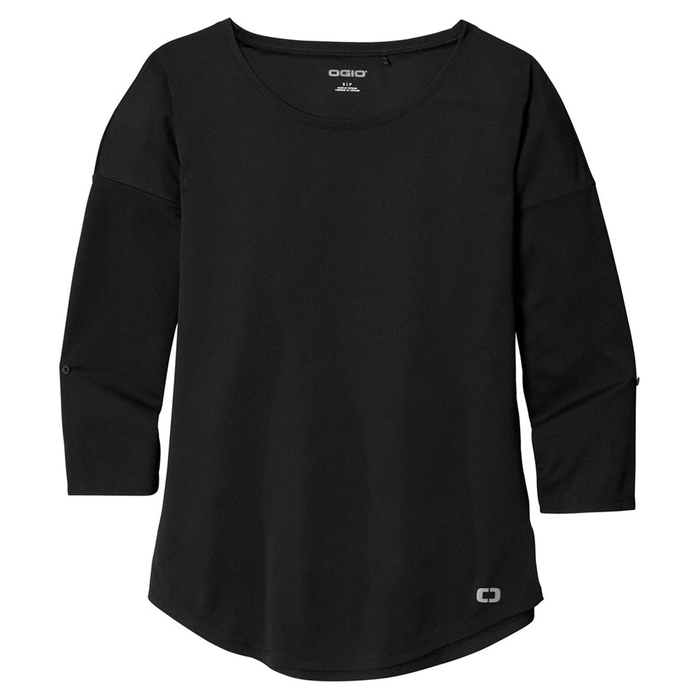 OGIO® Ladies Gravitate Scoop 3/4-Sleeve